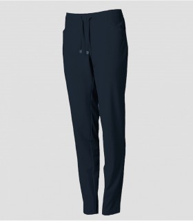 Pantalón sanitario mujer Microfibra elástica 360 Marino