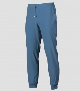 Pantalón sanitario Jogger Microfibra elástica 360 Azul grisáceo