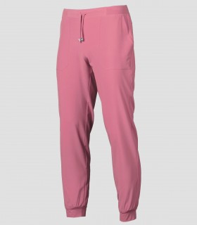 Pantalón sanitario Jogger Microfibra elástica 360 Rosa