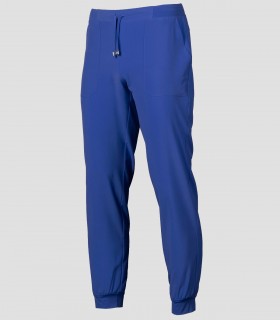 Pantalón sanitario Jogger Microfibra elástica 360 Azulina