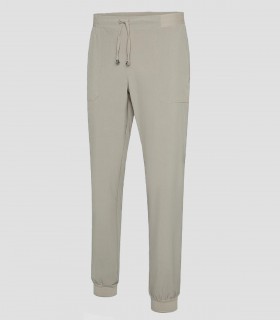Pantalón sanitario Jogger Microfibra elástica 360 Arena