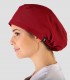 Gorro sanitario Microfibra Burdeos