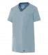 Casaca sanitaria mujer Stretch Aquila Azul ceniza - Monza