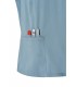 Casaca sanitaria mujer Stretch Aquila Azul ceniza - Monza