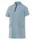 Casaca sanitaria mujer Stretch Lynx Azul ceniza - Monza