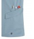 Casaca sanitaria mujer Stretch Lynx Azul ceniza - Monza