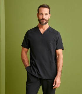 Casaca sanitaria Microfibra Phoenix - Monza Negra