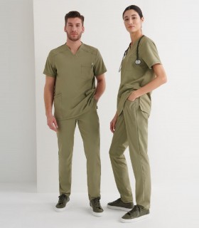 Pantalón deportivo sanitario Microfibra Monza Verde caqui