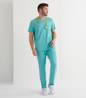 Pantalón deportivo sanitario Microfibra Monza Verde claro