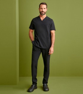 Pantalón deportivo sanitario Microfibra Monza Negro
