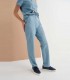 Pantalón sanitario Mujer Stretch Volans Azul ceniza - Monza