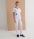 Pantalón sanitario Mujer Stretch Volans Azul ceniza - Monza
