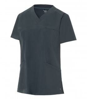 Casaca sanitaria mujer Stretch Ursa Gris - Monza