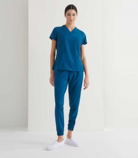 Pantalón mujer Jogging sanitario Hydra Petróleo - Monza