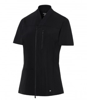 Chaqueta sanitaria mujer cremallera Vela Negra - Monza