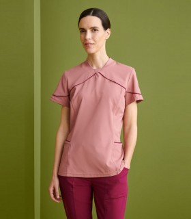 Casaca sanitaria de mujer Lyra Rosa - Monza