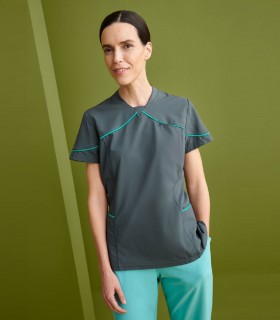 Casaca sanitaria de mujer Lyra Gris - Monza