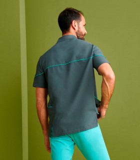 Casaca sanitaria unisex cuello V Lyra - Monza