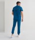 Casaca sanitaria unisex Lyra Petróleo - Monza
