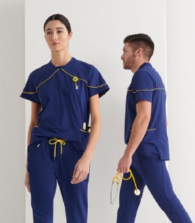 Casaca sanitaria unisex Lyra Marino - Monza