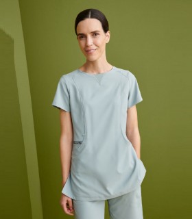 Casaca sanitaria Mujer Aries Verde liquen - Monza