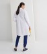 Bata médica con cremallera Pyxis - Monza