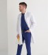 Bata médica con cremallera Pyxis - Monza