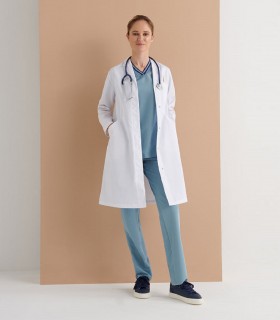 Bata sanitaria mujer corchete oculto Apux - Monza