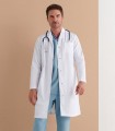 Bata sanitaria hombre corchete oculto Apux - Monza