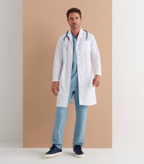 Bata sanitaria hombre corchete oculto Apux - Monza