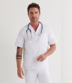 Casaca sanitaria cuello V Confort Fit - Monza