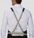 Delantal con peto Negro para camarero