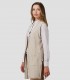 Chaleco punto mujer Beige para comercio y hostelería