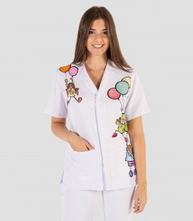 Casaca sanitaria Microfibra Amaia Niños