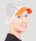 Gorra unisex rejilla Visera Naranja