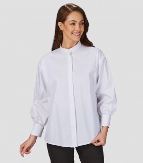 Camisa mujer Oversize Maddalena Blanca
