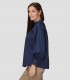 Camisa mujer Oversize Maddalena Azul marino