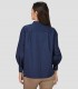Camisa mujer Oversize Maddalena Azul marino