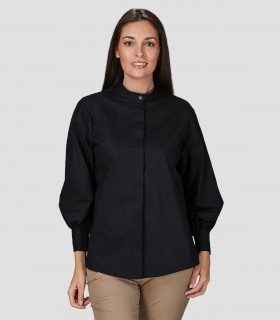 Camisa mujer Oversize Maddalena Negra
