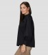 Camisa mujer Oversize Maddalena Negra