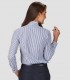Camisa mujer Rayas Azulina-Marino