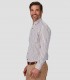 Camisa camarero Rayas Camel-Marrón