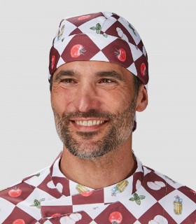 Gorro Pirata Algodón estampado Toscana