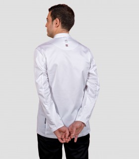 Chaqueta cocina unisex Osiris Blanca