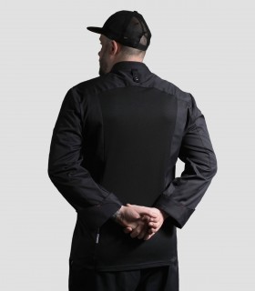 Chaqueta cocina unisex Anubis Negra