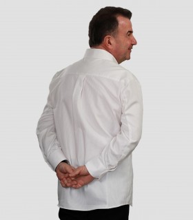 Espalda de chaqueta cocina unisex Jonsu Blanca hasta 8XL