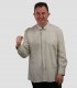 Chaqueta cocina unisex Jonsu Gris perla hasta 8XL