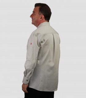 Chaqueta cocina unisex Jonsu Gris perla hasta 8XL
