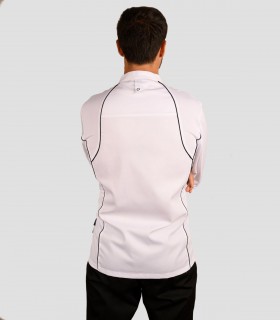 Chaqueta cocina unisex Apis Blanca