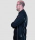 Chaqueta cocina unisex Apis Negra